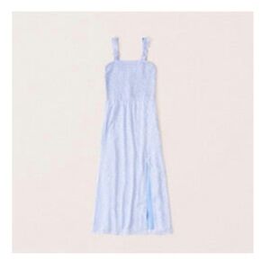 Abercrombie Smocked Midi Dress